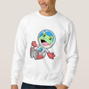 Frog Astronaut Costume Space Sweatshirt