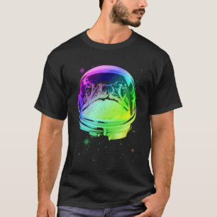 Frog Astronaut In Space Helmet T-Shirt
