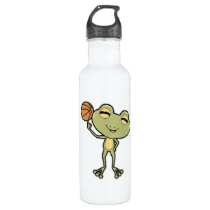 Frog at Basketball Sports 710 Ml Water Bottle