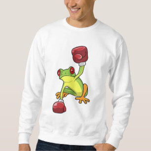 Frog at Boxing with Boxing gloves Sweatshirt