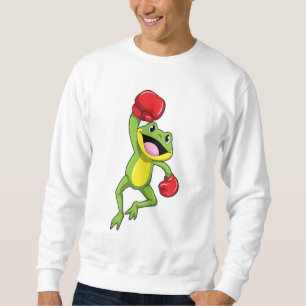 Frog at Boxing with Boxing gloves Sweatshirt