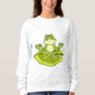Frog at Meditate Sweatshirt