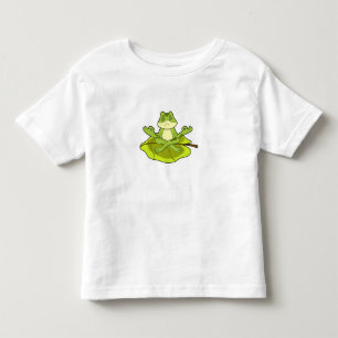 Frog at Meditate Toddler T-shirt