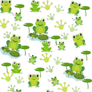 Frog at Play  Notepad