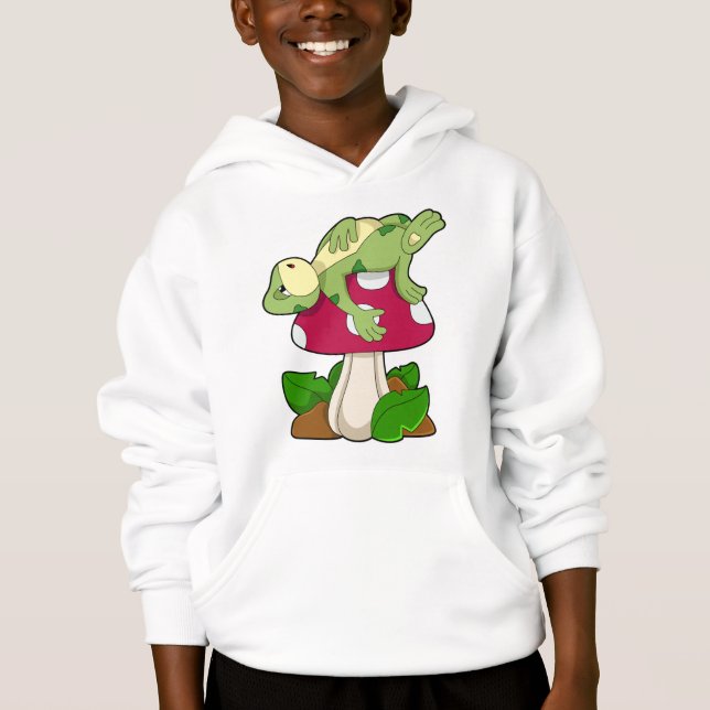 Frog at Sleeping with Mushroom (Front)