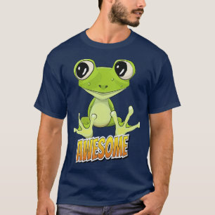 Frog Awesome Cute Kawaii toon T-Shirt
