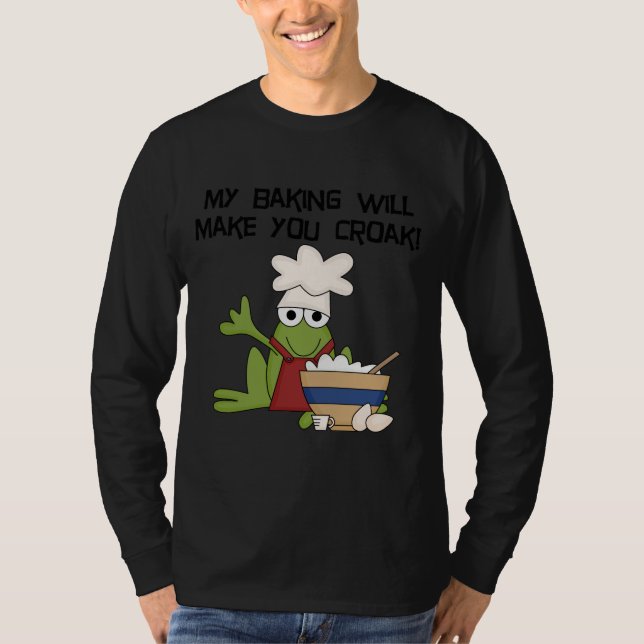 Frog Baker Tshirts and Gifts (Front)