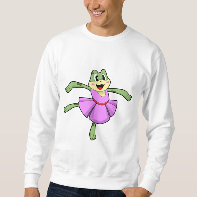 Frog Ballet Dance Sweatshirt (Front)