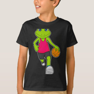 Frog Basketball Player Basketball Sports Premium  T-Shirt