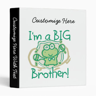 Frog Big Brother Binder