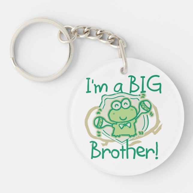 Frog Big Brother Keychain (Front)
