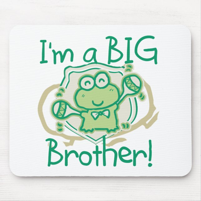 Frog Big Brother Mouse Pad (Front)