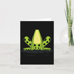 Frog Body Costume Cute Easy Reptile Halloween Gift Card