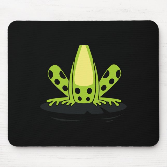 Frog Body Costume Cute Easy Reptile Halloween Gift Mouse Pad (Front)