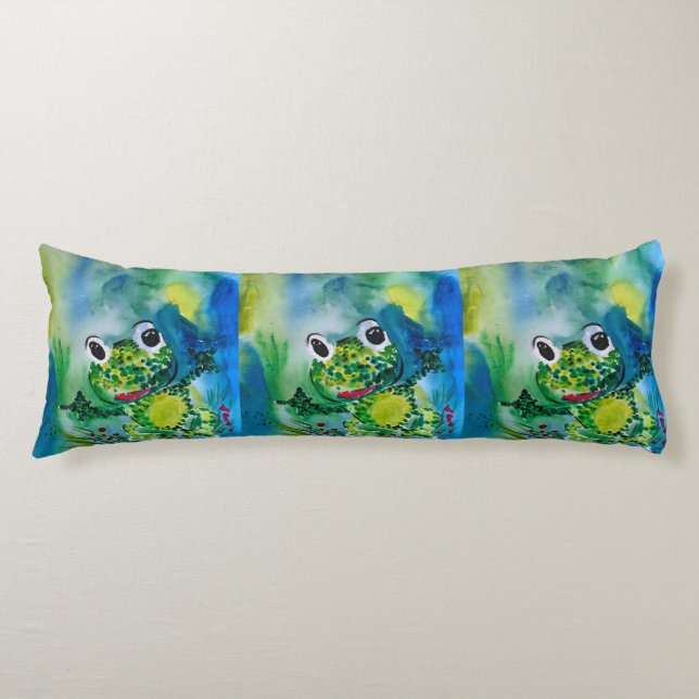 Frog Body Pillow (Front)