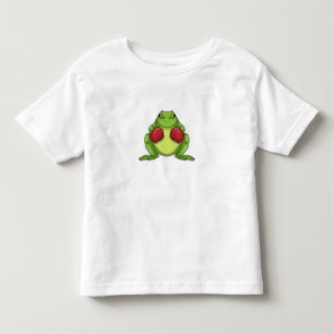 Frog Boxer Boxing gloves Toddler T-shirt
