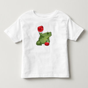 Frog Boxer Boxing gloves Toddler T-shirt