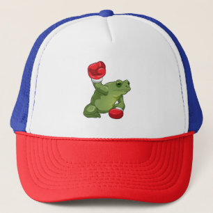 Frog Boxer Boxing gloves Trucker Hat
