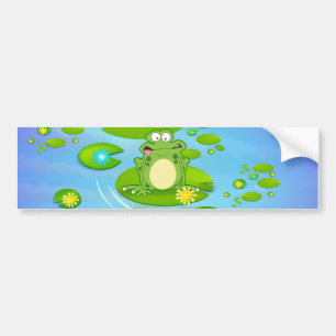 Frog Bumper Sticker