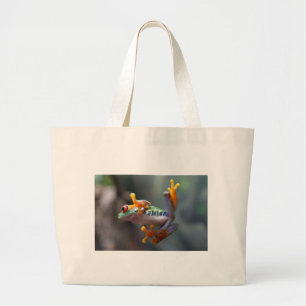 Frog by John Remar Jr. Large Tote Bag