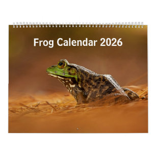 Frog Calendar 2025