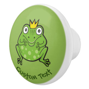 Frog Cartoon Ceramic Knob