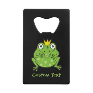 Frog Cartoon Credit Card Bottle Opener