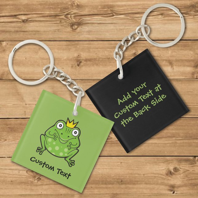 Frog Cartoon Keychain (Creator Uploaded)