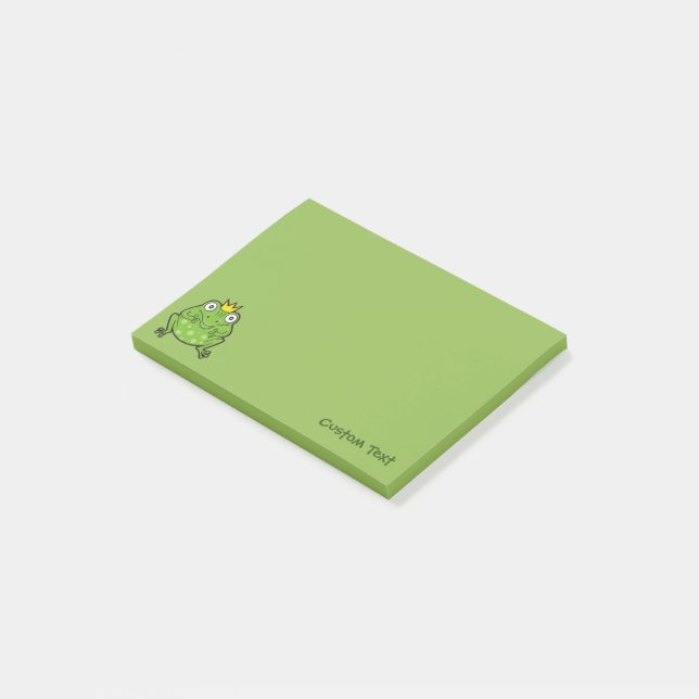 Frog Cartoon Post-it Notes (Angled)