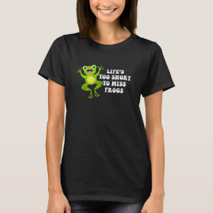 Frog Catcher Frog Lover Cute Frog Hunter T-Shirt