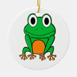 Frog Ceramic Ornament