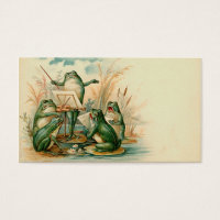 "Frog Chorus" Gift Tag