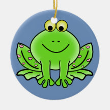 Frog Christmas Ornament
