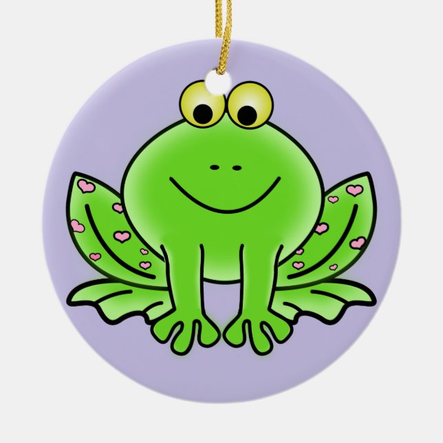 Frog Christmas Ornament (Front)