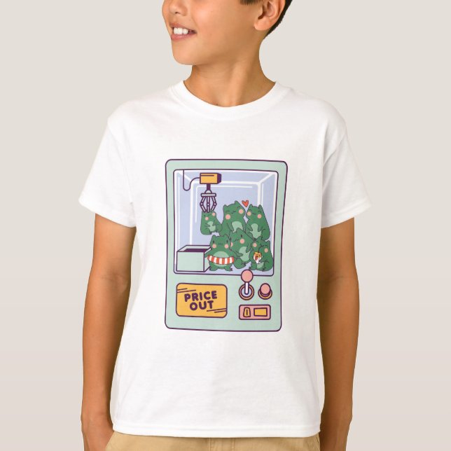 FROG CLAW MACHINE GAME T-Shirt (Front)