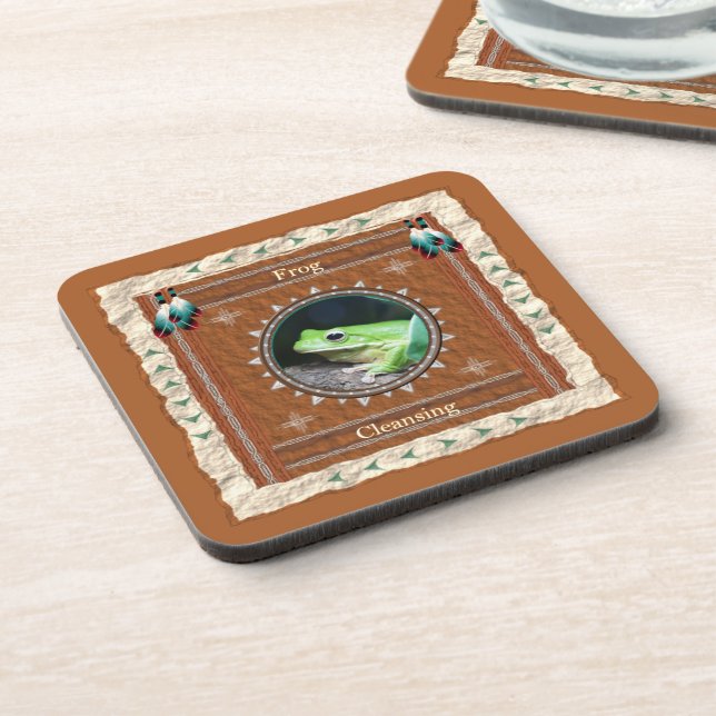 Frog Cleansing Energy Coaster (Left Side)
