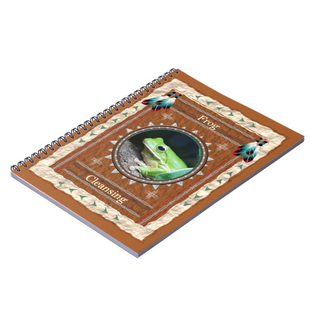 Frog Cleansing Energy Notebook (Left Side)