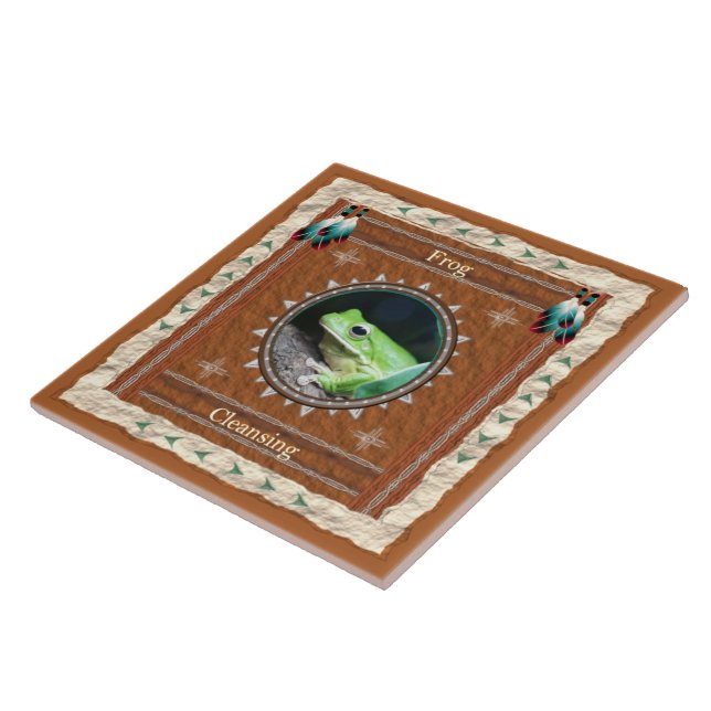 Frog Cleansing Energy Tile (Side)