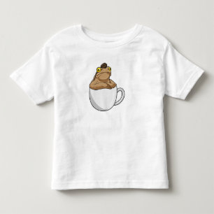 Frog Coffee Coffee bean Toddler T-shirt
