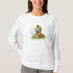 Frog coming out from an UFO T-Shirt
