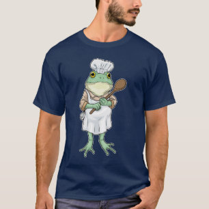 Frog Cook Cooking spoon Cooking T-Shirt