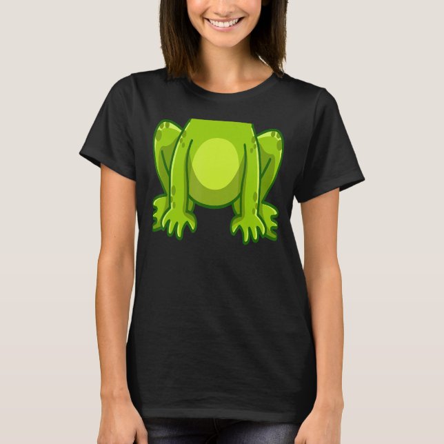 Frog Costume Toad Kids Cute Frog Halloween T-Shirt (Front)