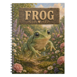 Frog Cute Baby Storybook Nursery Animal Notebook