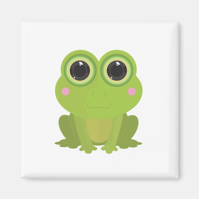 Frog Cutout Magnet (Front)