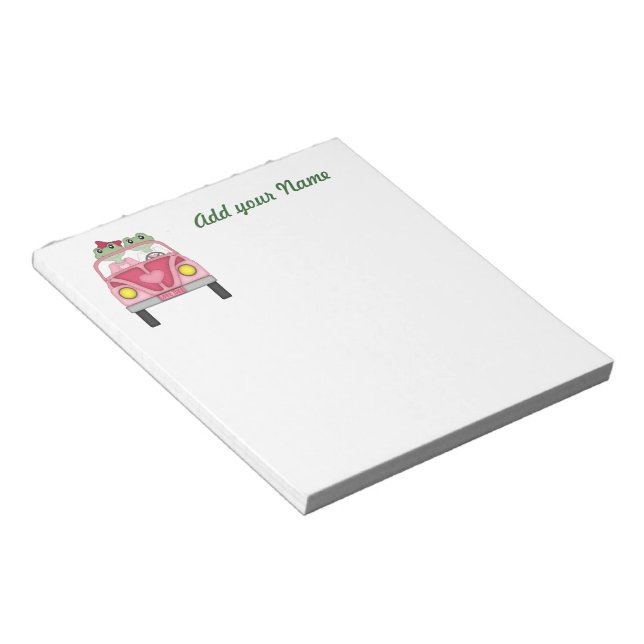 Frog design gifts for Frog Collectors Notepads (Angled)