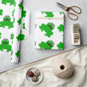 Frog Design Wrapping Paper