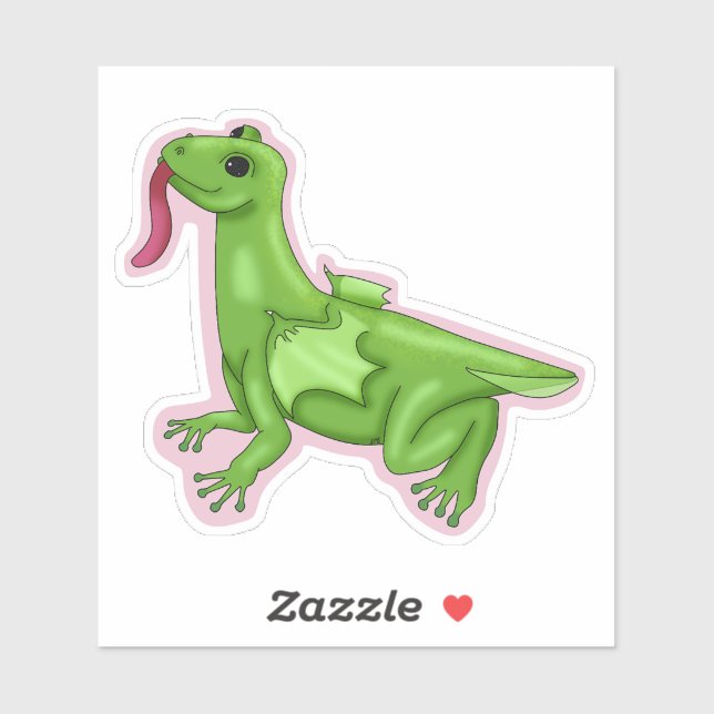 Frog Dragon Sticker (Sheet)