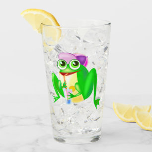 Frog Drinks Juice Glass