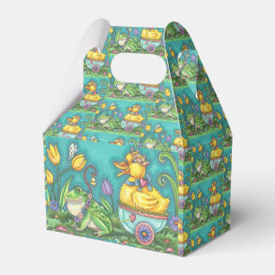 FROG & DUCK PRINCE EASTER EGG GABLE FAVOR BOX