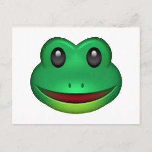 Frog - Emoji Postcard